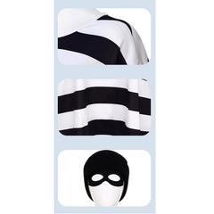 Dieb 6tlg. Kostüm Dieb Unisex Cosplay Outfits
