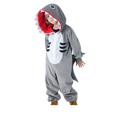Kinder Hai Kostüm Cosplay Tier Kostüm Outfits Halloween Karneval Anzug