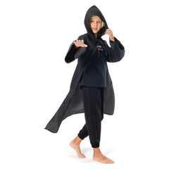 Kinder Herren Umhang Anakin Skywalker Schwarz Mantel Cosplay Kostüm Umhang