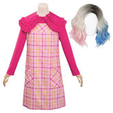 Kinder Mädchen Kleid Kostüm Addams Enid Cosplay Outfit Halloween Karneval Party