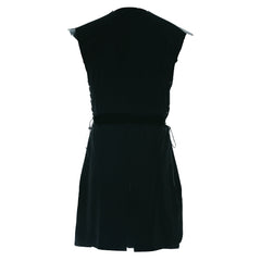 Gothic Mittelalter Oberteil Stehkragen Ärmellos Jacke für Herren Männer Ritterkostüm Halloween Karneval