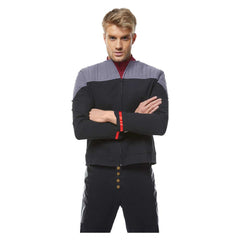 Herren Picard Jacke Cosplay Kostüm Outfits