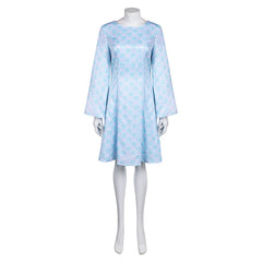 Damen Retro Hippie Kleid Cosplay Kostüm Halloween Karneval Party Anzug