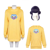 Damen K-Pop Demon Hunters Cosplay Kostüm Halloween Karneval Hoodie Zoey