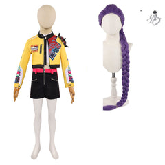 Kinder Mädchen Rumi Cosplay Kostüm Halloween Karneval Party Anzug