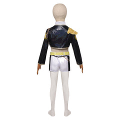 Kinder Mädchen Huntrix Kpop Demon Hunters Rumi CosplayKostüm Halloween Karneval Party Anzug