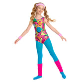 Kinder Sportbekleidung Cosplay Kostüm Outfits Halloween Karneval Anzug 80er Jahre
