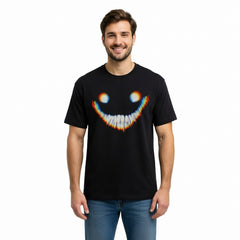 Herren Backrooms The Smilers T-shirt Sommer schwarz Outfits
