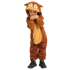 Kinder Eichhörnchen-Pyjama Halloween-Kostüm Tier Kostüm