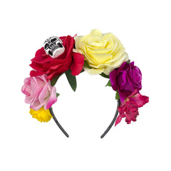 Tag der Toten Damen el Día de Muertos el Día de los Muertos Kopfbedeckung Halloween Karneval Party Zubehör