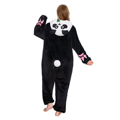 Erwachsene Unisex Riesenpanda Tier kostüm grün Schlafanzug einteiliger Pyjama