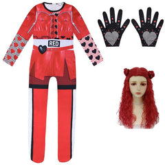Descendants 4: The Rise of Red Kinder Jumpsuit Cosplay Kostüm Halloween Karneval Faschingkostüm