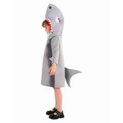 Kinderkostüm-Hemdchen Hai Schutzhemdchen Wasserdichtes für Halloween Kindergeburtstag - Cosplay-Tier-Overall für Kleinkinder