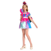 Kinder Mädchen Zuckerwerk Cosplay Kostüm Outfits Fantasia Halloween Karneval Party