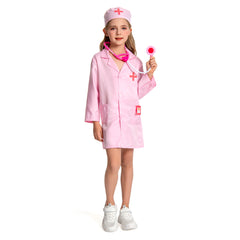 arztkittel kinder Kostüm Cosplay Outfits Halloween Karneval Anzug Kinderarzt Krankenschwester
