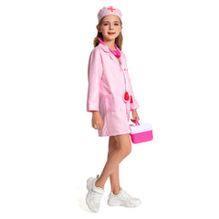 arztkittel kinder Kostüm Cosplay Outfits Halloween Karneval Anzug Kinderarzt Krankenschwester