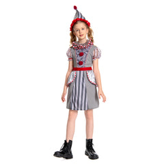 Kinder Mädchen Bühne Performance Kleidung Cosplay Kostüm Outfits Halloween Karneval Anzug