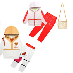 Kinder Addiso Zombies 4 Cosplay Hoodie 3D Druck Hoodie Hose Halloween Karneval Party Anzug