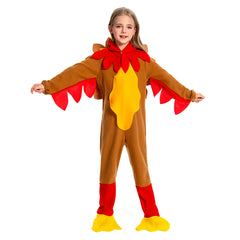 Erwachsene Kinder Türkei Cosplay Kostüm Outfits Halloween Karneval Anzug Thanksgiving Tier Performance Kostüm