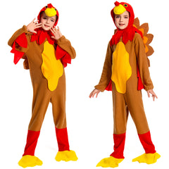 Erwachsene Kinder Türkei Cosplay Kostüm Outfits Halloween Karneval Anzug Thanksgiving Tier Performance Kostüm