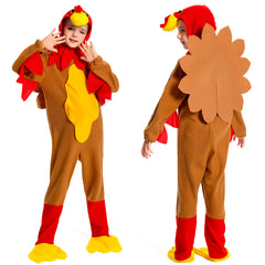 Erwachsene Kinder Türkei Cosplay Kostüm Outfits Halloween Karneval Anzug Thanksgiving Tier Performance Kostüm