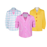 Herren Kpop Demon Hunters Saja Boys Jinu Shirt Cosplay-Kostüm Halloween Karneval Party-Anzug