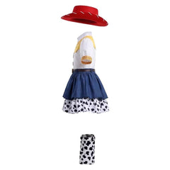 Toy S Kinder Jessie Mädchen Kleid Cosplay-Kostüm für Halloween, Karneval und Partys