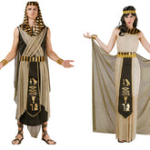 Damen Königin von Ägypten Cosplay Kostüm Outfits Halloween Karneval Anzug Ägyptischer Pharao