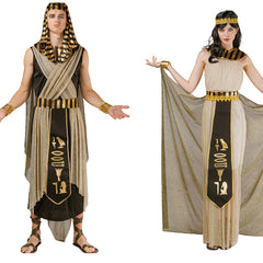 Damen Königin von Ägypten Cosplay Kostüm Outfits Halloween Karneval Anzug Ägyptischer Pharao