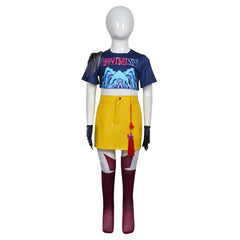 Kinder Mädchen Mira Cosplay Kostüm Halloween Karneval Party Anzug