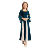 Kinder Mädchen Hofkleid Cosplay Kostüm Outfits Halloween Karneval Anzug
