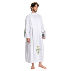 Herren pastor uniform Cosplay Kostüm Outfits Halloween Karneval Anzug