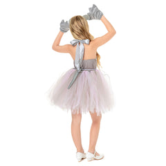 Kinder Mädchen Maus tutu Kleid Cosplay Kostüm Outfits Halloween Karneval Anzug