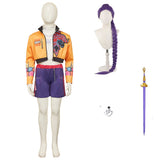 Huntrix Kinder Mädchen Kpop Demon Hunters Cosplay Kostüm Halloween Karneval Party Anzug