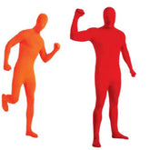 unisex Erwachsene Cosplay Kostüm Halloween Karneval Party Anzug Orange jumpsuit