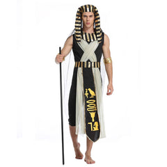 Damen Königin von Ägypten Cosplay Kostüm Outfits Halloween Karneval Anzug Ägyptischer Pharao