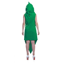 Erbse Gemüse Kostüm Unisex Halloween Karneval Party Outfits