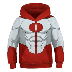 Kinder Mark Grayson Invincible Cosplay Hoodie 3D Printed Hooded Casual Sweatshirt