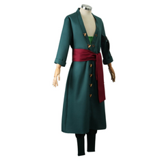 Kinder Kostüm One Piece Roronoa Zoro Cosplay Kostüm Halloween Karneval Outfits Anime