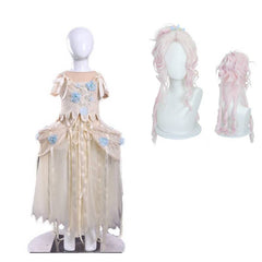 Kinder Mädchen Kleid Kostüm Addams Agnes Enid Mittwoch Cosplay Outfit Halloween Karneval Party