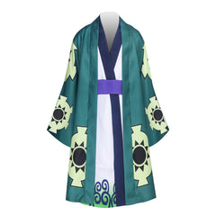 Kinder Roronoa Zoro Kostüm One Piece Cosplay Outfits Halloween Karneval Kimono
