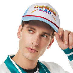 Stranger Things 4 Requisiten Dustin Henderson Kappe The Hellfire Club Hut Kappe Baseballkappe