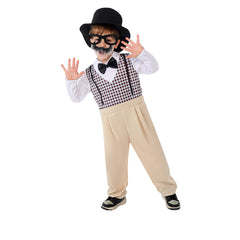 Kinder Welttag des Buches Opa Oma Großeltern Cosplay Kostüm Outfits Halloween Karneval Anzug