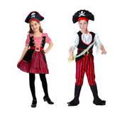 Kinder Mädchen Halloween Pirat seeräuber Cosplay Kostüm Outfits