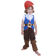 Kinder Pilz Weihnachtself Kinderzimmer Gruppen Kostüm Set Weihnachtself-Halloween-Kostüm