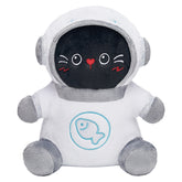 Astronaut schwarz Katze Plüschtiere Cartoon Plüschpuppen Geburtstag Weihnachten Geschenk