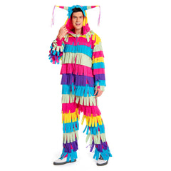 Piñata Erwachsene Damen Herren Kostüm Set für Karneval