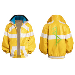 Cyberpunk David Martinez gelb Jacke Cosplay Kostüm Outfit