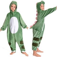 Kinder Dinosaurier Tierkostüm Dinosaurier Schlafanzug einteiliger Pyjama