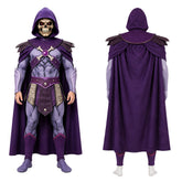 Kinder Jungen Skeletor lila Kostüm Set Masters of the Universe Skeletor Cosplay Outfit